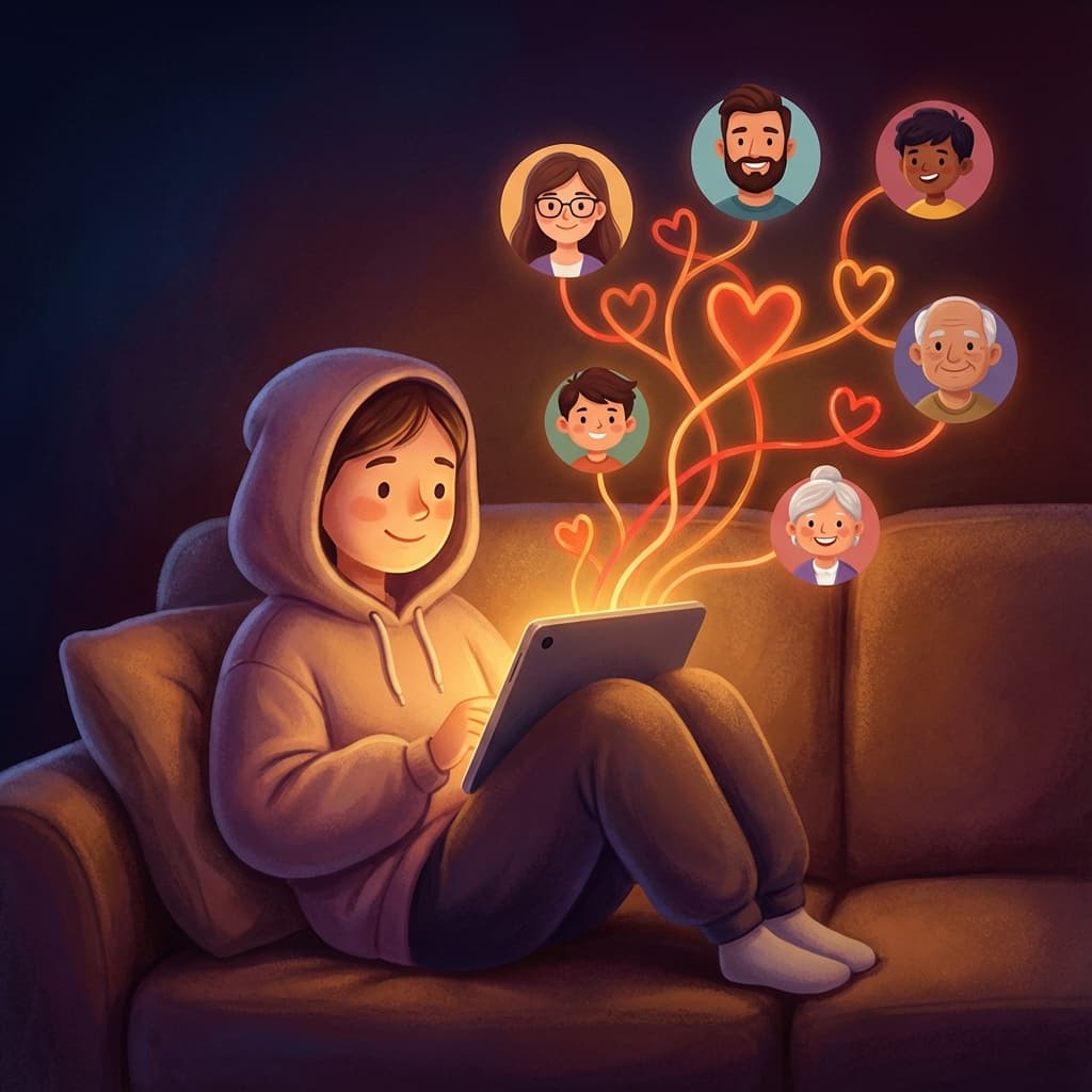 Come chattare con sconosciuti aiuta a ridurre la solitudine